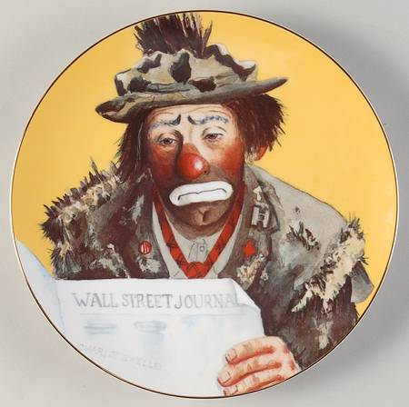 Emmett Kelly Jr Clown Big Business - Boxed