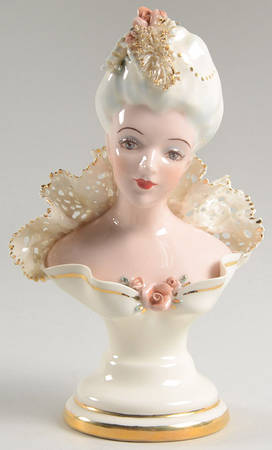 Florence Ceramics Figurine Pompadour-Bust - No Box