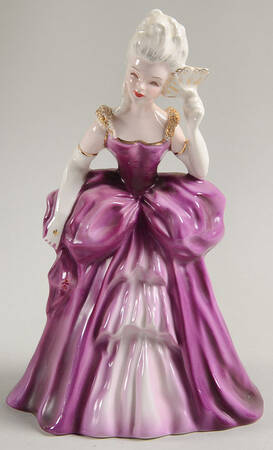 Florence Ceramics Figurine Patrice-Purple - No Box
