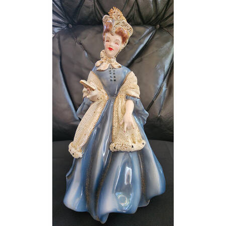 Florence Ceramics Figurine Camilla-Blue - No Box
