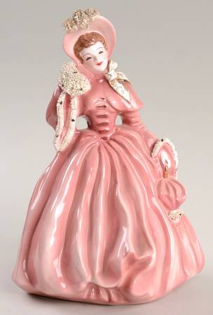Florence Ceramics Figurine Scarlett-Rose - No Box