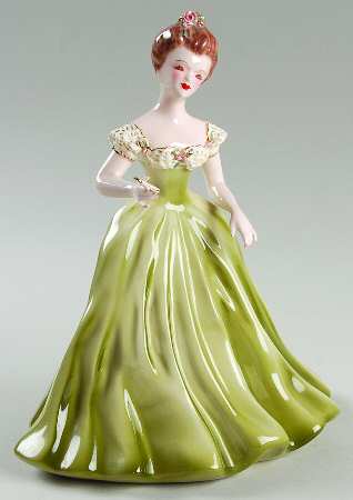 Florence Ceramics Figurine Lavon-Green - No Box