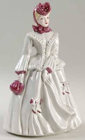 Florence Ceramics Figurine Sarah-Gray & Violet - No Box