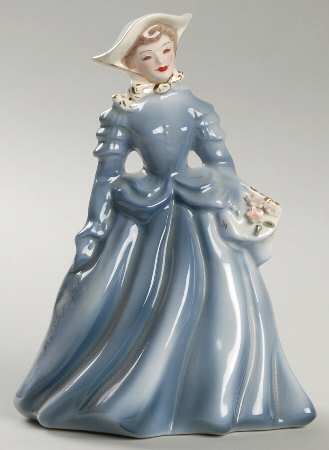 Florence Ceramics Figurine Ann-Blue - No Box
