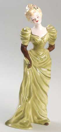 Florence Ceramics Figurine Roberta-Green - No Box