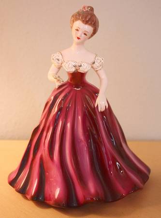 Florence Ceramics Figurine Lavon-Red - No Box