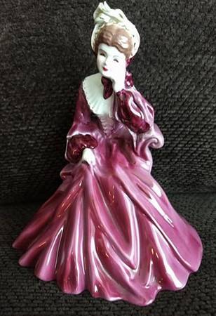 Florence Ceramics Figurine Rebecca-Royal Red - No Box
