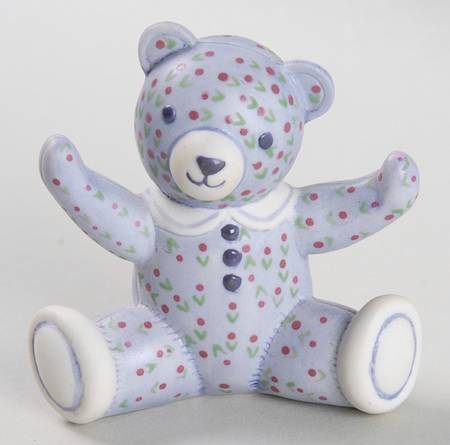 Teddy Bears: The Americana Collection Calico Teddy - No Box