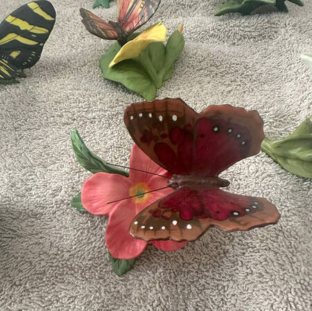 Butterflies of Paradise by Franklin Mint