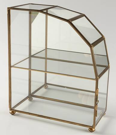Curio Cabinet Cat Right Extension Cabinet Piece - No Box 42a
