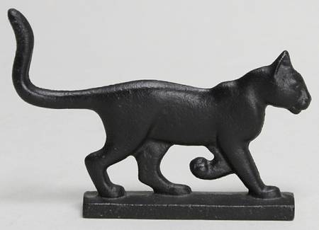 Curio Cabinet Cat Boot Scraper - No Box