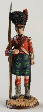 Regiments of Waterloo Colour Sergeant-42nd Foot - Boxed