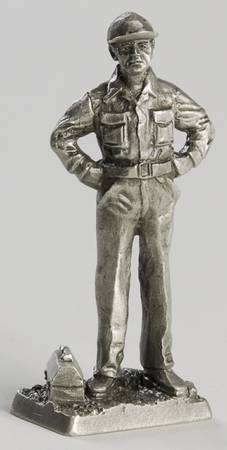 American Military Sculpture Collection Us Air Force Airman Ground Crew - No Box