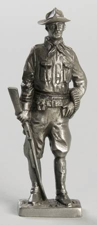 American Military Sculpture Collection Us Army Private-1916 - No Box