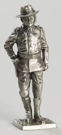 American Military Sculpture Collection Us Army Cavalry 2nd Lieutenant - No Box