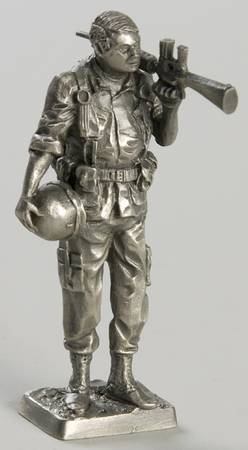 American Military Sculpture Collection Us Army Ranger Lieutenant-1975 - No Box