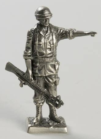American Military Sculpture Collection Us Army Air Cavalry Private-1968 - No Box