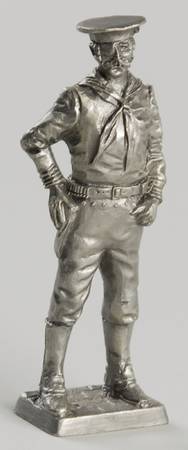 American Military Sculpture Collection Us Navy Gunner's Mate-1898 - No Box