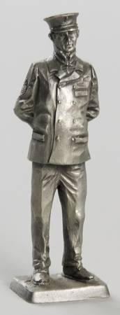 American Military Sculpture Collection Us Revenue Cutter Service Petty Officer - No Box