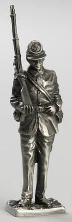 American Military Sculpture Collection Us Army Private Infantry - No Box 42