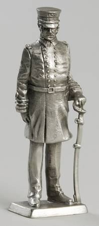 American Military Sculpture Collection Confederate States Navy Captain - No Box