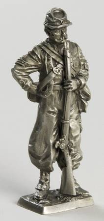 American Military Sculpture Collection Us Army Zouave - No Box