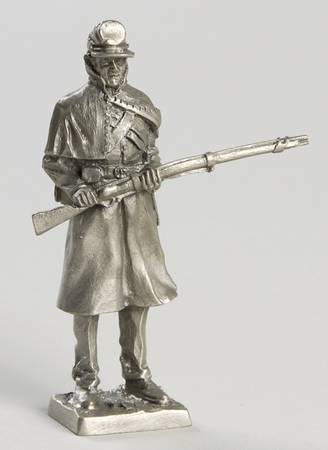 American Military Sculpture Collection Confederate States Army Private - No Box