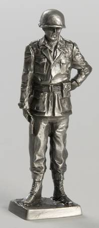 American Military Sculpture Collection Us Army Major-1945 - No Box
