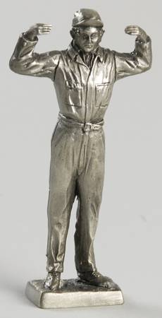 American Military Sculpture Collection Us Army Airforce Sergeant-1942 - No Box