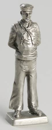 American Military Sculpture Collection Us Navy Aviation Petty Officer-1970 - No Box