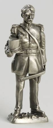 American Military Sculpture Collection Us Army Mounted Rifleman Captain - No Box