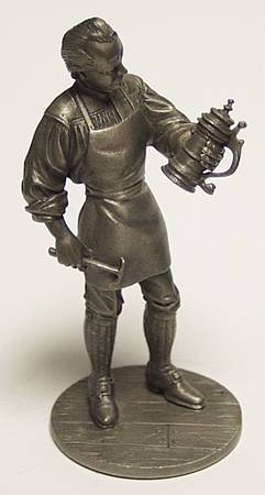People of Colonial America-Figurine Silversmith - Boxed