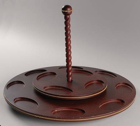 Treasury of Carousel Art Wood Display Base - No Box