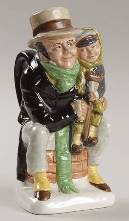Charles Dickens Toby Jug by Franklin Mint
