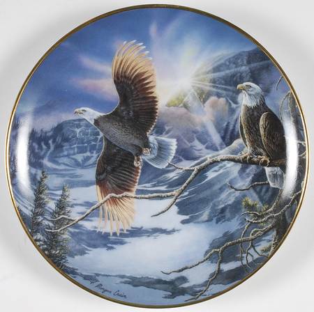 Tom M Crain Eagles by Franklin Mint