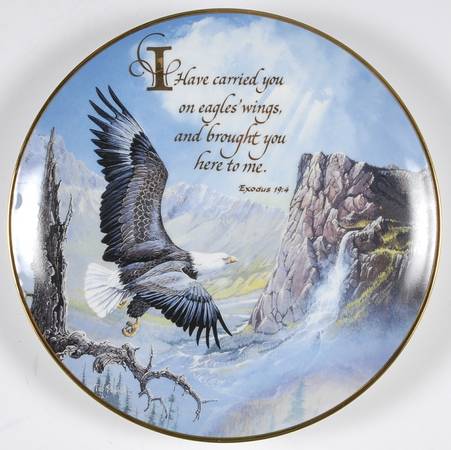 Ted Blaylock Eagles Carried On Eagles Wings - No Box