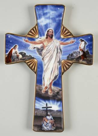 Cross Wall Plaque by Franklin Mint