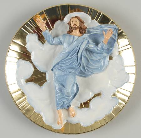 Franklin Mint Religious Relief Raphael's Transfiguration - No Box