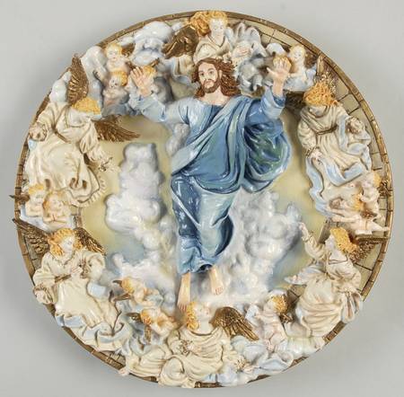Franklin Mint Religious Relief The Transfiguration Of Christ - No Box