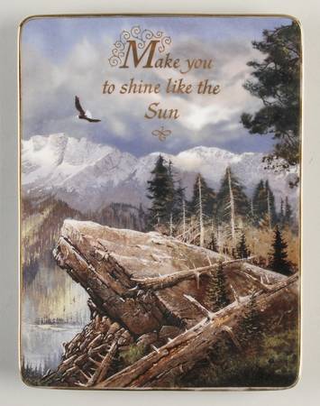 On Eagles Wings by Franklin Mint