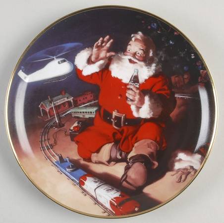 Coca Cola Christmas by Franklin Mint