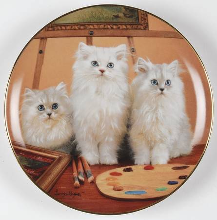Larry Grant Cats Paint Us Please - No Box