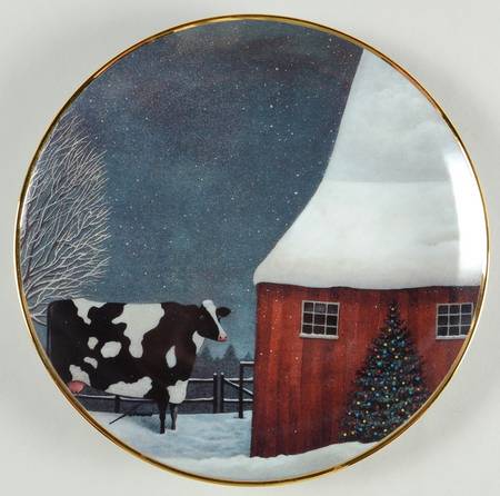 American Folk Art Barnyard Christmas - No Box
