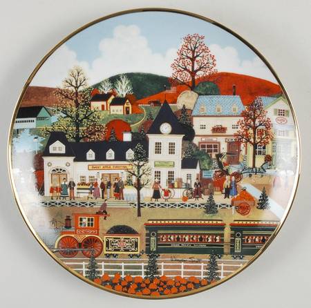 American Folk Art Sweet Apple Junction - No Box