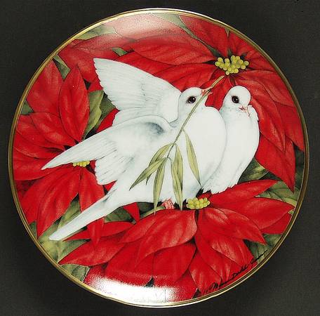 American Lung Association Christmas Doves - No Box