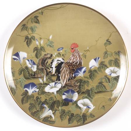 Birds & Flowers of The Orient Fumizuki - Rooster & Morning Glory - No Box