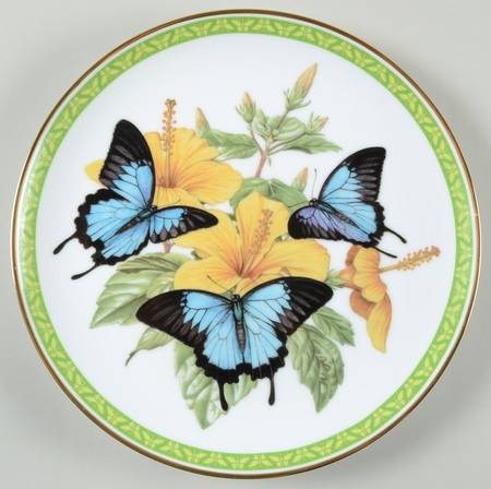 Butterflies of World by Franklin Mint