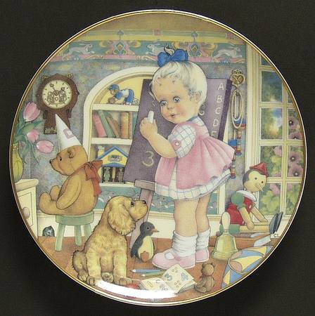 Carol Lawson Plates Teachers Pet - No Box
