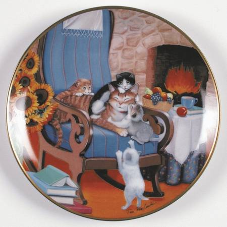 Countryside Cats by Franklin Mint