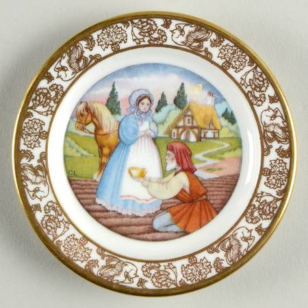 Best Loved Fairy Tales-Miniature The Peasant's Wise Daughter - No Box